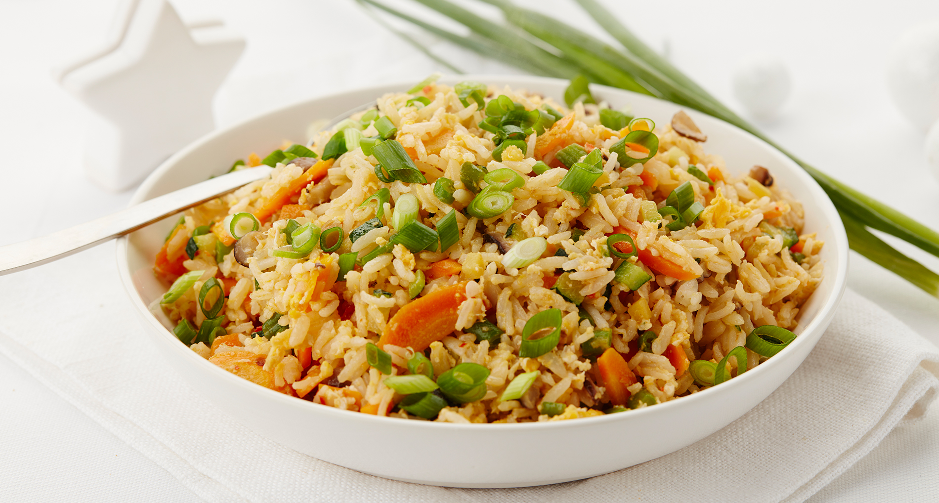 preambule stel je voor lippen Gebakken rijst met groenten